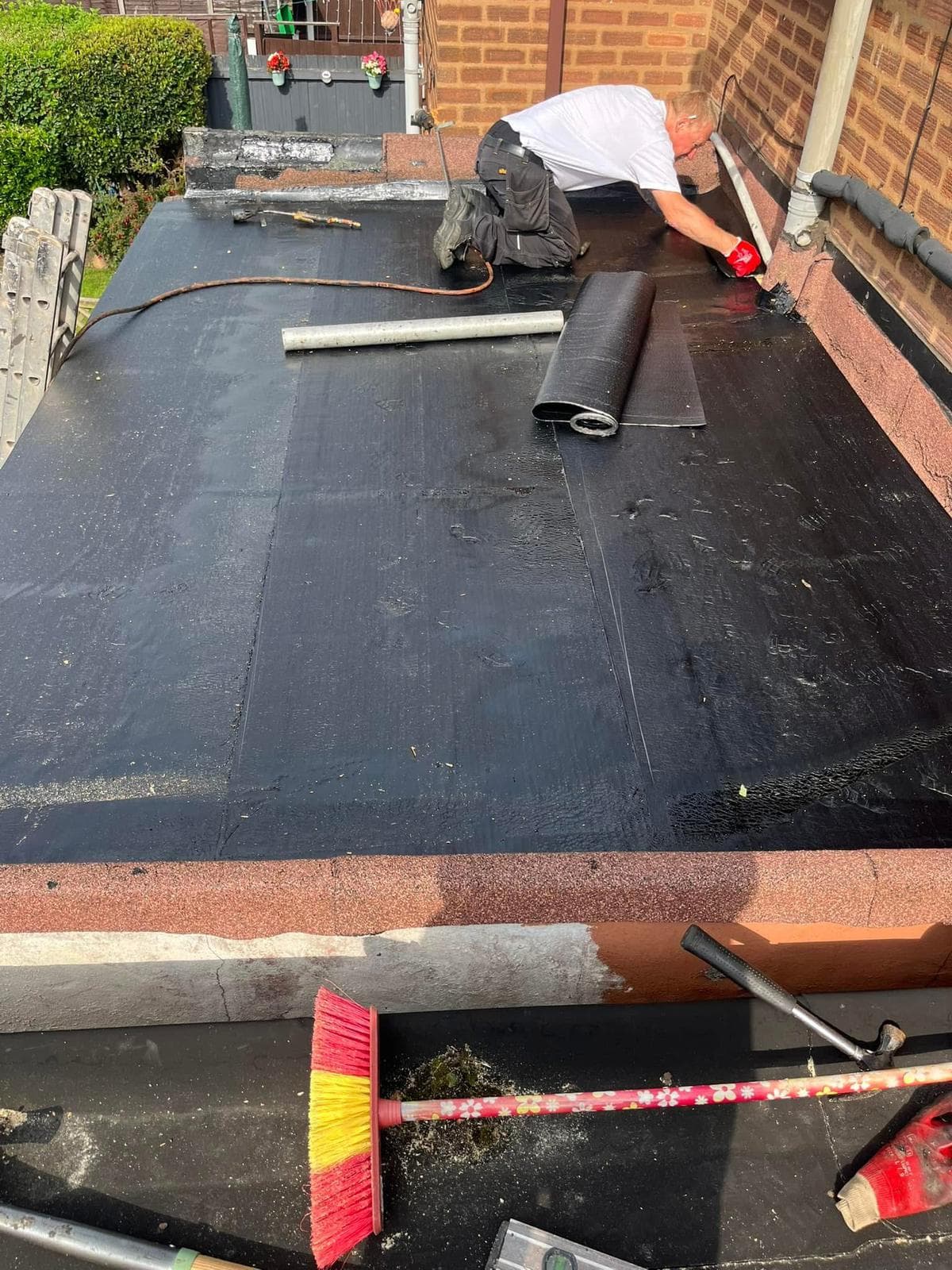 Flat Roof Installation Detail