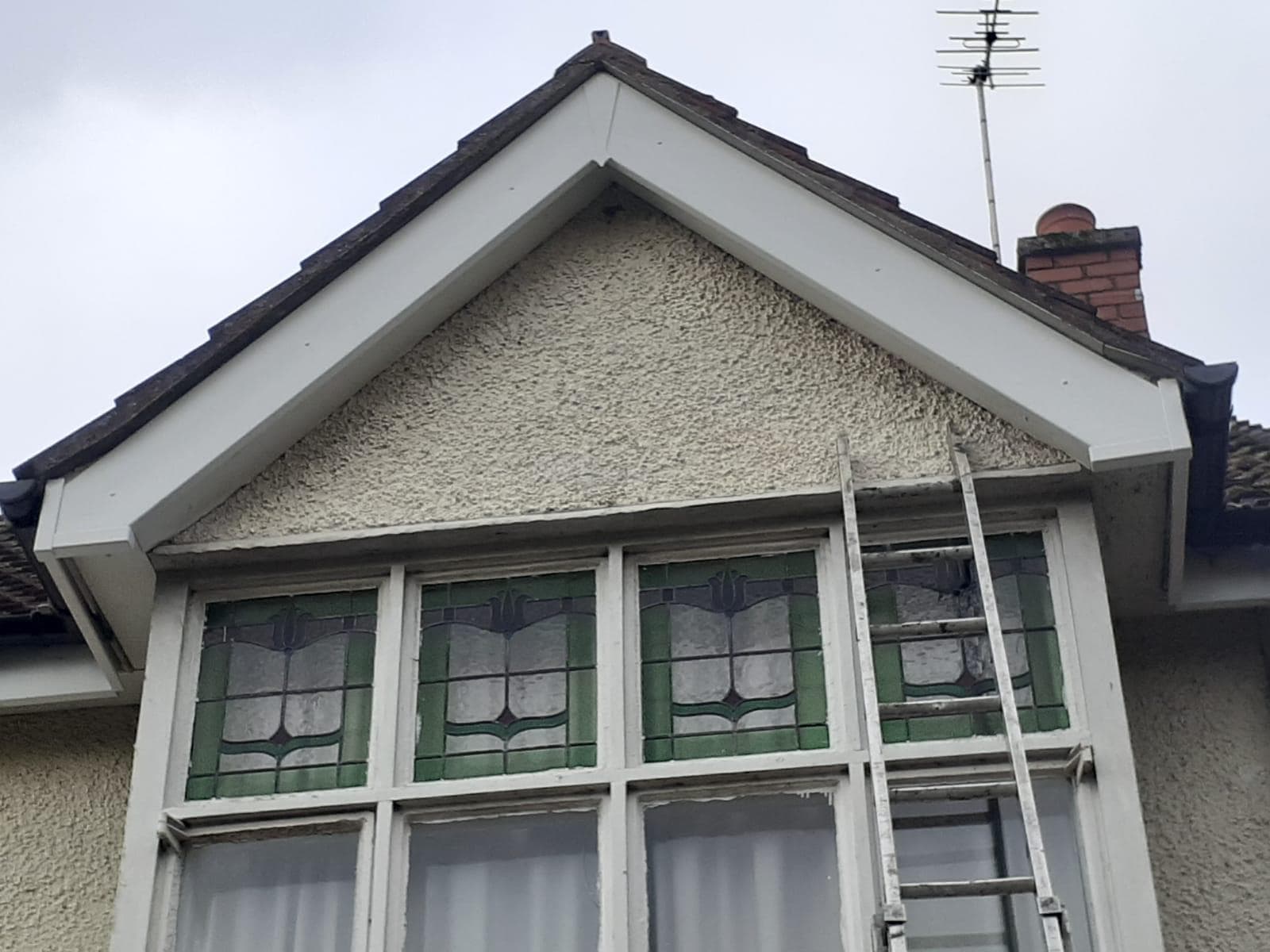 Front Roofline Inspection